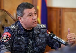 Владимир Гаспарян уволил замначальника полиции Еревана