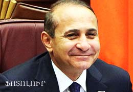 Hovik Abrahamyan: President of Armenia charged to punish the persons blamed for violations when making gas agreements with Russia