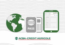 ACBA-Credit Agricole Bank упростил процедуру получения справки о банковских счетах для представления в посольство - теперь заявка заполняется в online режиме