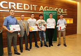 Активные картодержатели Банка ACBA-Credit Agricole выиграли путевки в разные города Европы