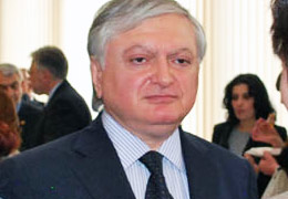 Edward Nalbandian:  Neither Stepanakert nor Yerevan nor OSCE MG co-chairs are responsible for lack of breakthroughs in Karabakh peace process