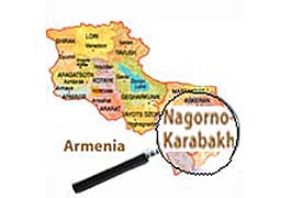 Google maps and the Armenian name of Nagornyy Karabakh cause hysteria in Azerbaijan