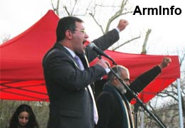 Раффи Ованнисян в Алаверди призвал власти Армении решить социальные и экологические проблемы страны
