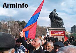 Блок "Ветеранов Карабахской войны" проведет 1 марта всенародный митинг