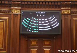 New speaker of the Armenian parliament to be elected today at 1:30 PM by closed ballot
