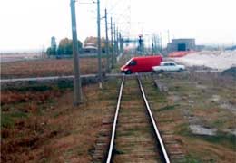 ДТП в Масисе: Автомобиль столкнулся с поездом