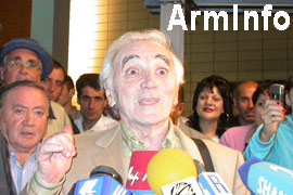Charles Aznavour: I am an optimist and I have no concerns about anything  