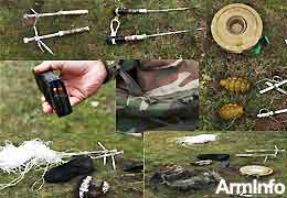 АО НКР опубликовала снимки оружия азербайджанской диверсионной группы