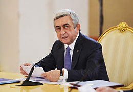 Serzh Sargsyan: Baku once again proved that Artsakh can not have  anything in common with Azerbaijan 