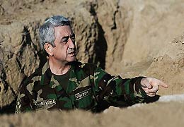 Serzh Sargsyan: Hostilities in Karabakh conflict zone were not unexpected for Armenia 
