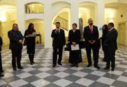 Вице-спикер армянского парламента в Праге в присутствии посла Турции в Чехии выступил с докладом на тему Геноцида армян 